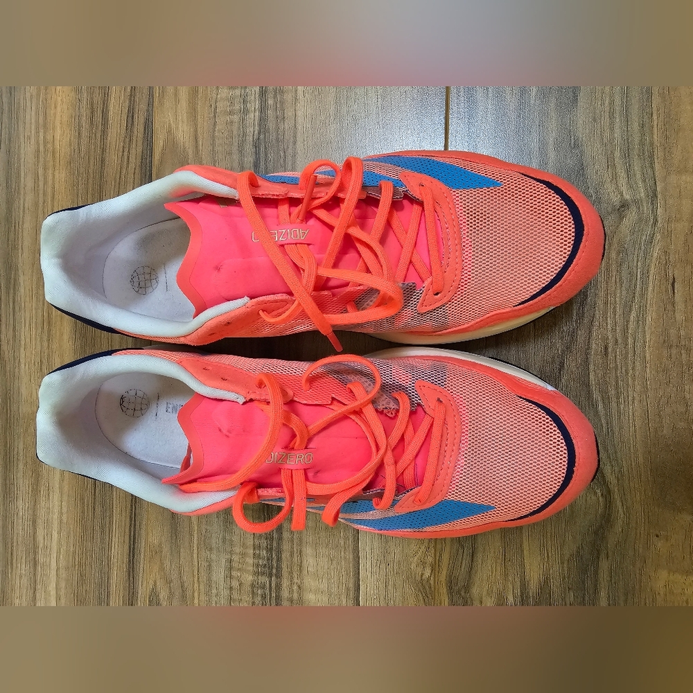 ADIDAS Adizero Adios 6 'Turbo Sky Rush' Women's Running Shoes - Picture 2 of 14